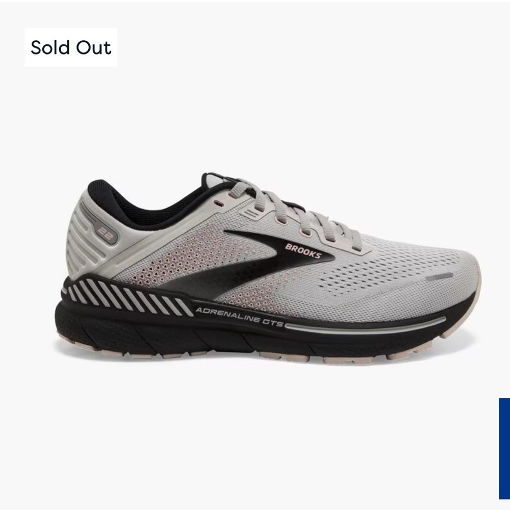 Brooks Adrenaline GTS Gray Running Shoes
